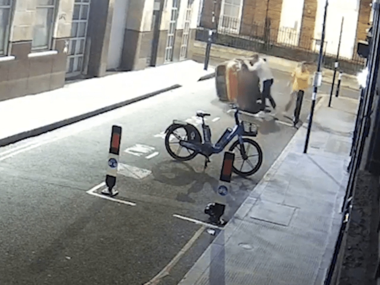Vandals’ senseless act caught on camera