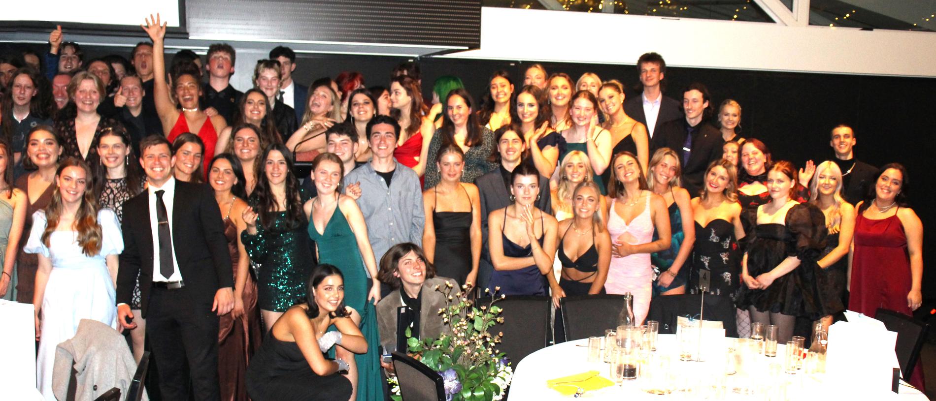 Surf Coast Secondary College Torquay 2021 graduation dinner at The Pier. Picture: Supplied