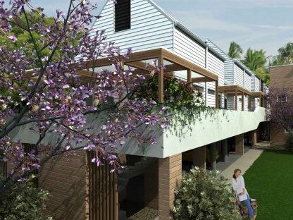 The proposed 10-room boarding house at North Manly would have a live-in manager to police “house rules”. Picture: Supplied