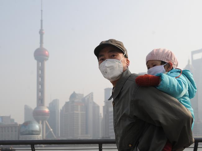 Pollution and coal imports will be another area the Chinese government seek to tackle in 2018, that could lead to significant impacts for Australia. Picture: Photo by VCG/VCG via Getty Images.