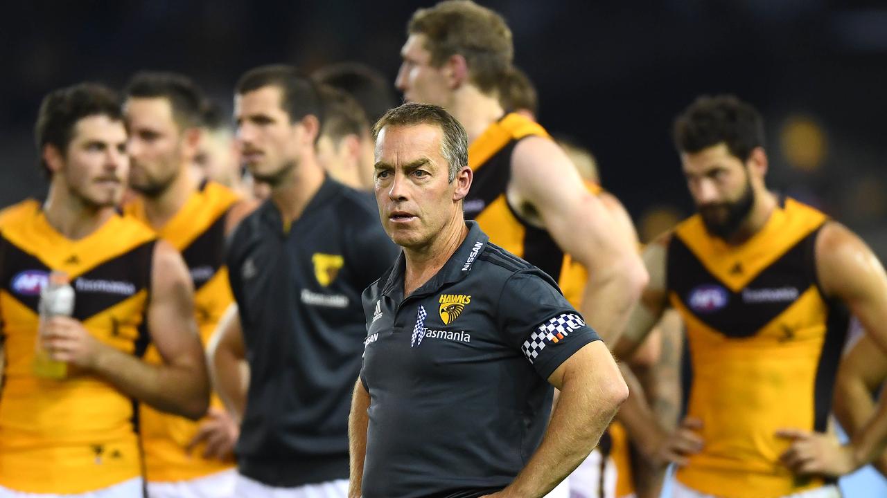 It became clear to Hawthorn players there were issues with the coaching agreement. Picture: Getty Images