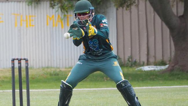 Woodville wicketkeeper Will Foley. Picture: SACA