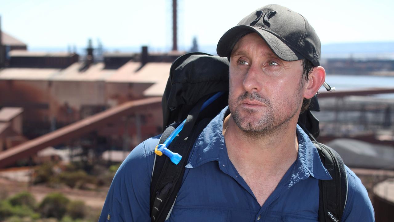 Former Army medic, and now mountain climber, Terry Ledgard of Whyalla in the months before he headed off to Nepal to climb Mt Everest. Picture Dean Martin