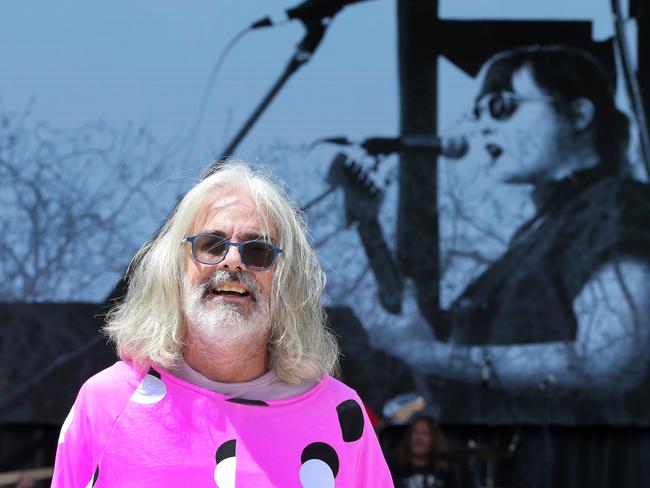 Mona owner David Walsh during the Mofo Block Party at Inveresk. PICTURE CHRIS KIDD