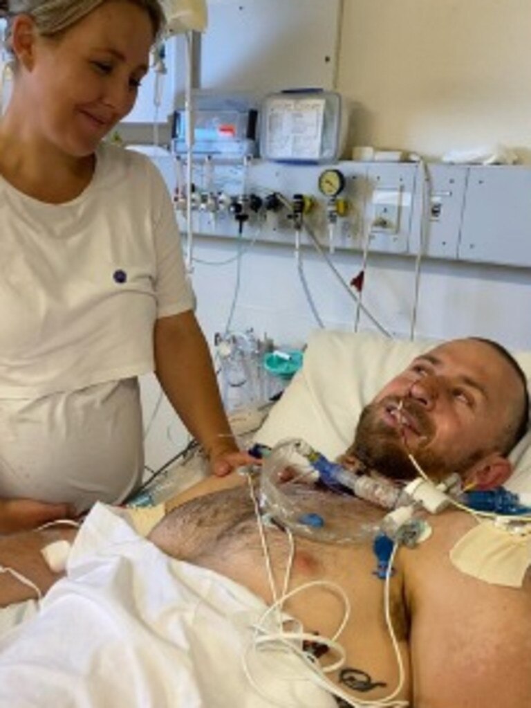 Nathan Stapleton has been diagnosed a quadriplegic after a rugby union accident. Picture: Go Fund Me