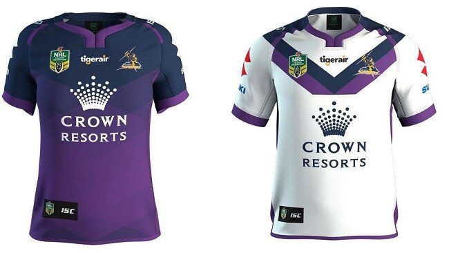 Storm jerseys for the 2017 season.