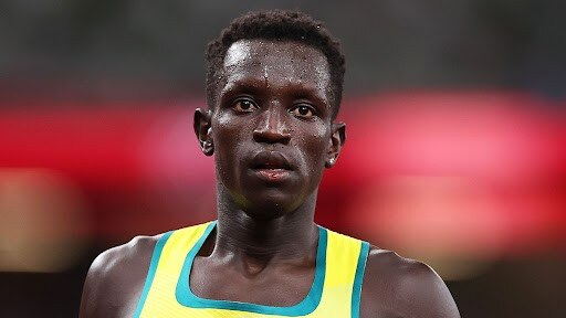 Peter Bol at Tokyo 2020. Photo - Getty Images