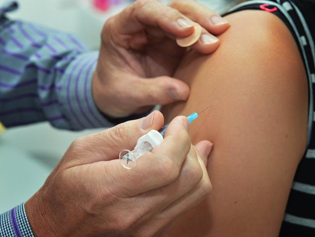 Vaccination is the best defence against the flu.