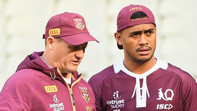 Walters extracted the best form of Broncos pivot Anthony Milford, turning him into a Queensland Origin player. Picture: Getty Images