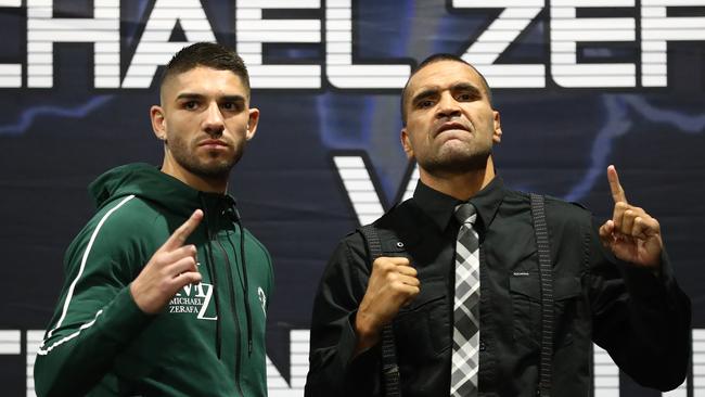 Anthony Mundine is set to call time on his career after his fight with Michael Zerafa. Picture: Getty Images.