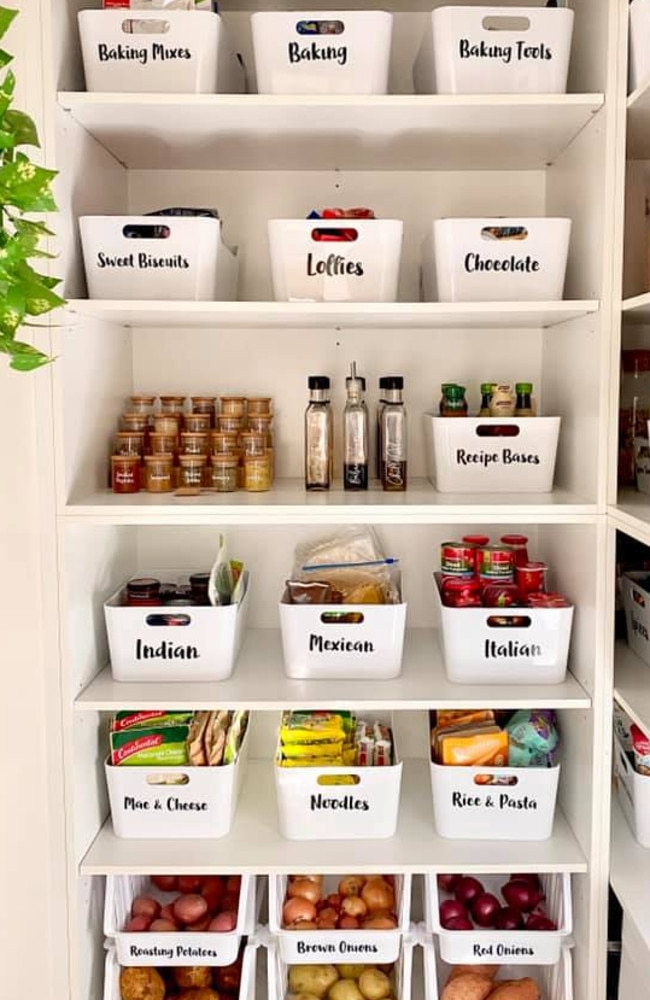 Mum Transforms Pantry With Ikea Drawers, Kitchen Pantry Storage Containers Australia