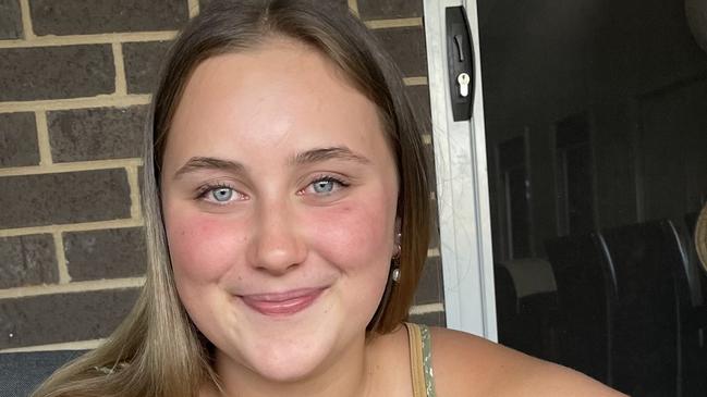 Bendigo teenager Harriet Caldwell, 13, suffered a shocking spinal stroke. Picture: Supplied