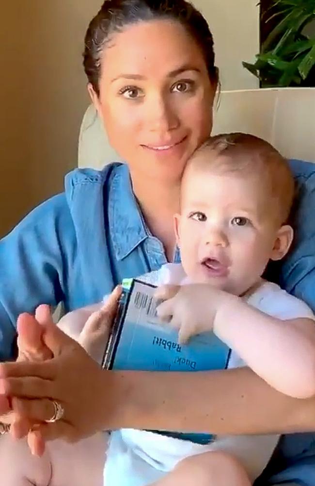 Meghan and her son Archie when he turned one. Picture: Instagram