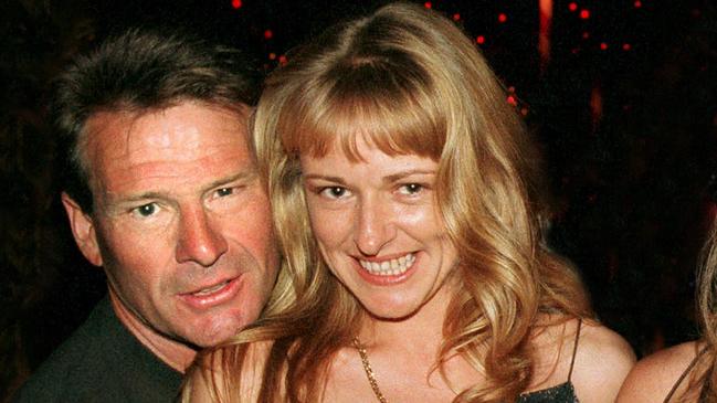 Sam Newman and his wife, Amanda Brown.