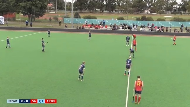 REPLAY: National U18's Boys Hockey Championships - NSW Blues vs SA