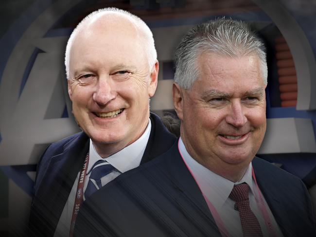 Richard Goyder and Greg Swann