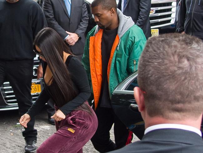 Kim Kardashian and Kanye West are seen in Tribeca in New York City the day after Kim was robbed at gunpoint in Paris. Pictured: Kim Kardashian, Kanye West Ref: SPL1367240 031016 Picture by: TheStewartofNY/Splash News Splash News and Pictures Los Angeles: 310-821-2666 New York: 212-619-2666 London: 870-934-2666 photodesk@splashnews.com