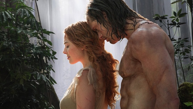 Alexander Skarsgard starred opposite Gold Coast native Margot Robbie in 2016 film The Legend of Tarzan.