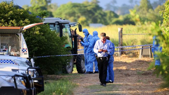 Police are investigating the death of a woman allegedly run over by a tractor slasher in Woodhill near Beaudesert. Picture: Nigel Hallett