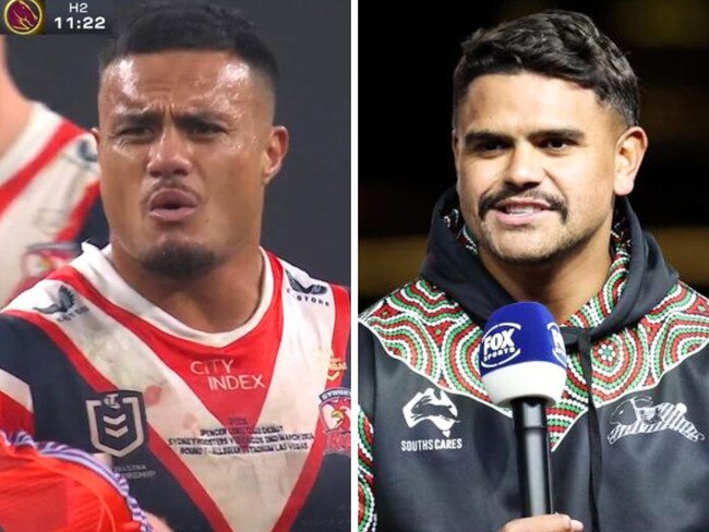 Latrell Mitchell has responded. Pic: Fox/Getty