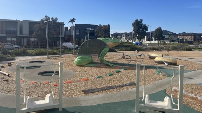 Mr Marsh said while there is plenty of spots across Point Cook for young children, teens are left to play video games or loiter at shopping centres. Picture: Nilsson Jones