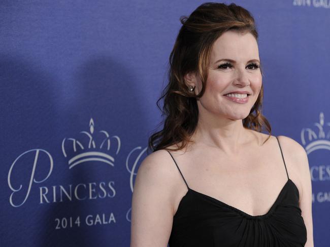 Inspiration ... Geena Davis has the cast of Grey’s on their game. Picture: AP