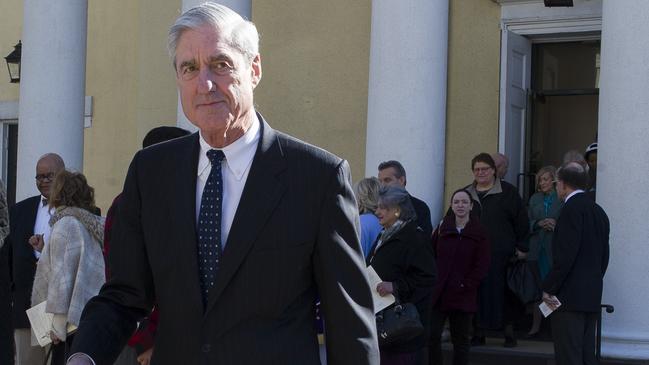 Special Counsel Robert Mueller. Picture: AP