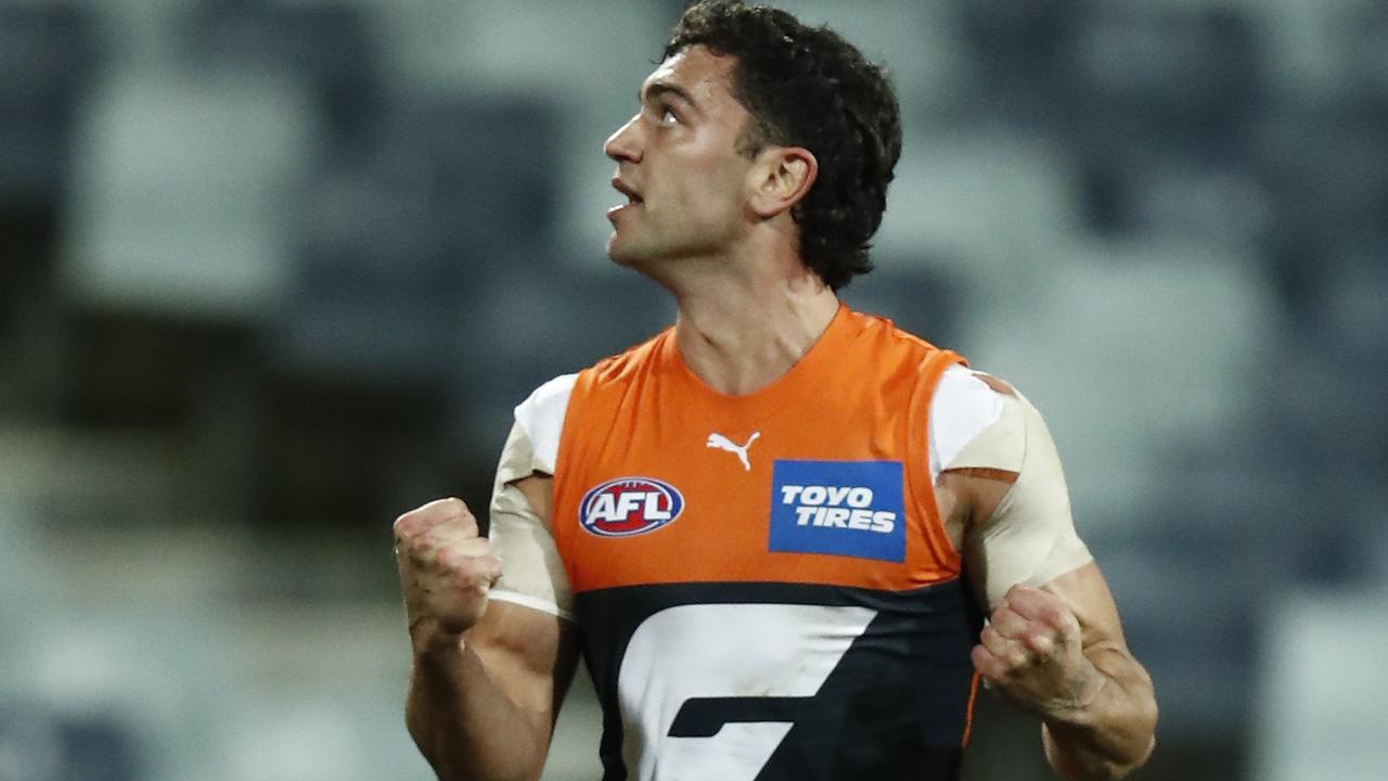 Tim Taranto had a major influence in the clinches for the Giants. Picture: Darrian Traynor/Getty Images