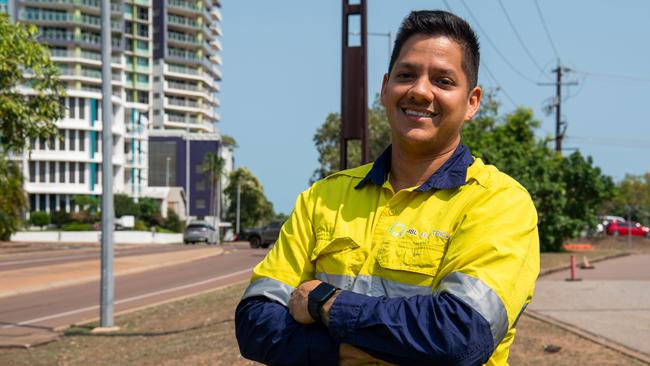 Brendan Lew Fatt from MBL Electrical has been voted NT's best sparky. Picture: Pema Tamang Pakhrin