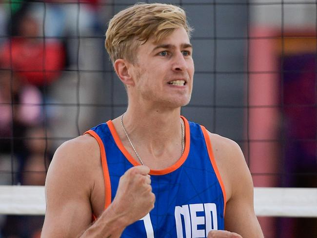 Dutch volleyball player Steven van de Velde was convicted of child rape in 2016. Picture: Pablo Morano/Getty Images