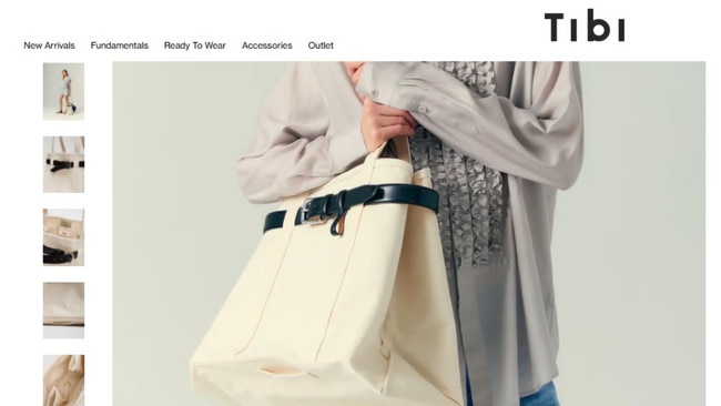 The $733 tote bag. Picture: Tibi