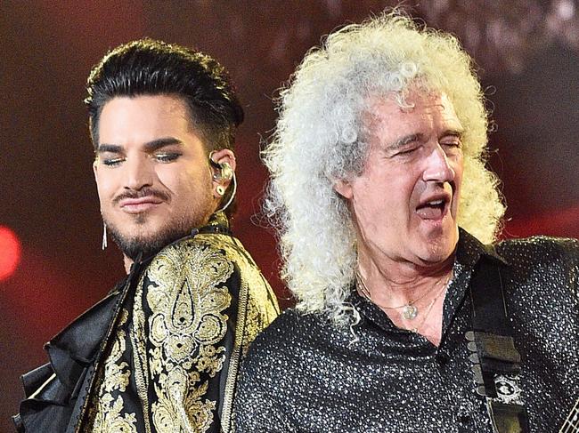 NEW YORK, NEW YORK - SEPTEMBER 28: Adam Lambert and Brian May of Queen perform onstage during the 2019 Global Citizen Festival: Power The Movement in Central Park on September 28, 2019 in New York City. (Photo by Theo Wargo/Getty Images for Global Citizen)