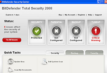 BitDefender Total Security 2009 | News.com.au — Australia’s Leading ...