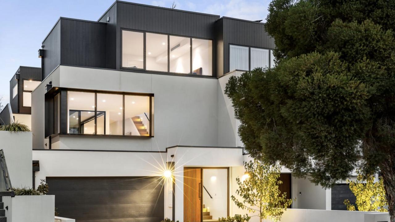 The designer home at 6A Landen Ave, Balwyn North sold under the hammer for $2.15m.