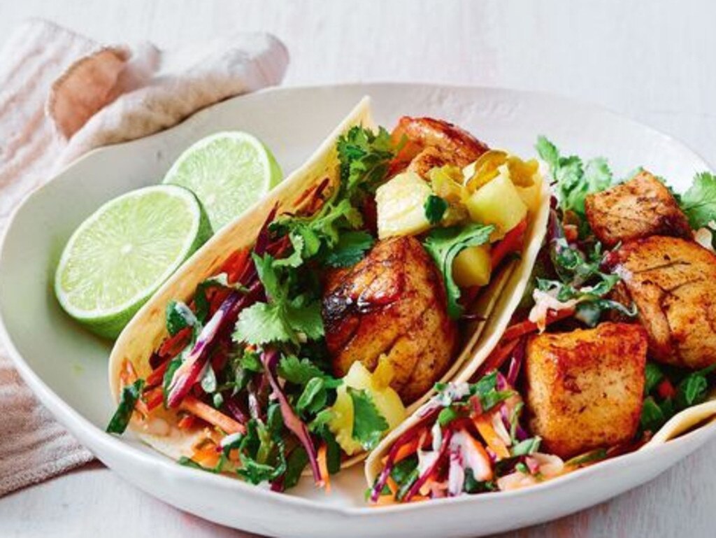 Cajun fish tacos.