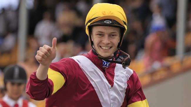 Top apprentice Dylan Gibbons partners Spangler for trainer Kris Lees. Picture: Getty Images