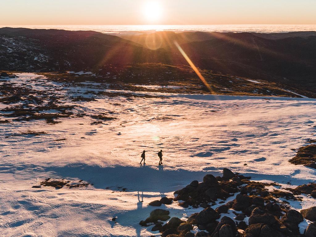 Exploring the alpine back country in Kosciuszko National Park. Picture: Destination NSW