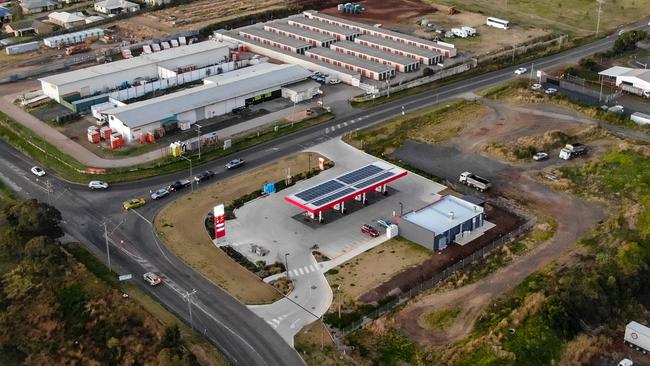 The Toowoomba Ampol service station on Alderley Street in Harristown has hit the market through Cushman and Wakefield.