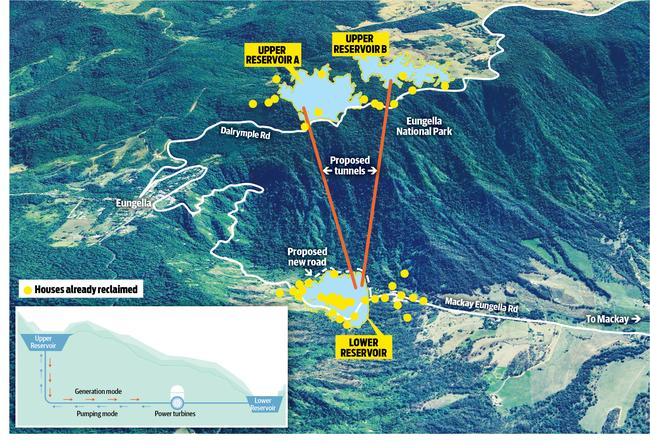 Map of the Pioneer-Burdekin project