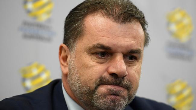 A tearful Ange Postecoglou fronted this morning’s media conference.