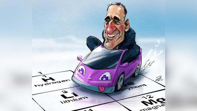 Wesfarmers chief Rob Scott. Illustration: Johannes Leak