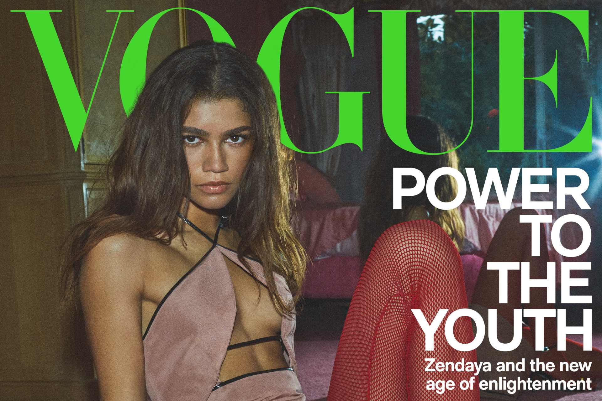Zendaya Sports Bangs on First-Ever Vogue Cover – StyleCaster