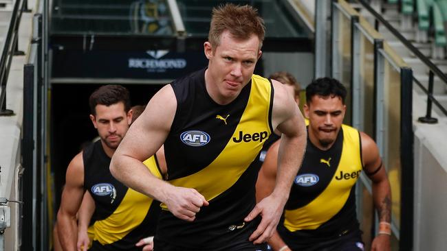 Jack Riewoldt was prepared to take over as Richmond captain if asked. Picture: Getty Images