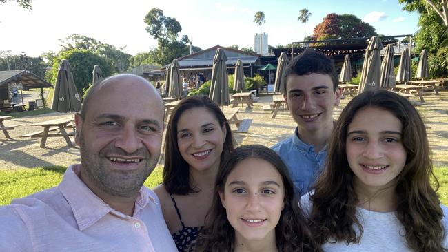 John Kritikos and his family already have solar panels on their southern Sydney home. Picture: Supplied