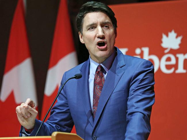 Canada's Prime Minister Justin Trudeau. Picture: Dave Chan/AFP