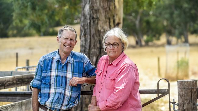 Franking Tax.Derek and Lyn Wells of Echunga in Adelaide SA have been affected by these introduced taxes saying they are unfair.Friday, 8th February, 2019.Pic  Roy VanDerVegt