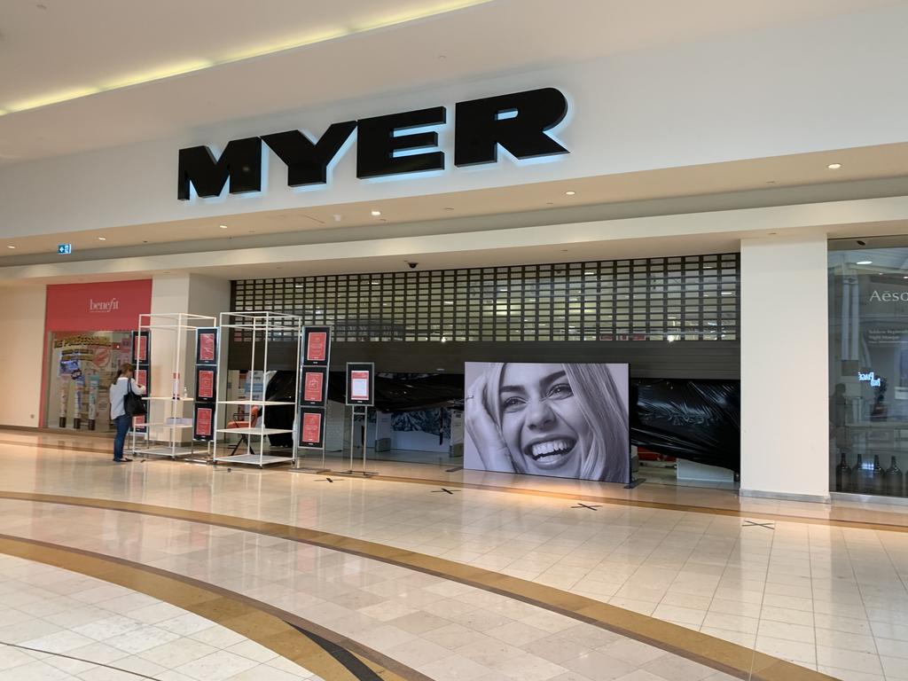 Myer at Chadstone will be among those to reopen.