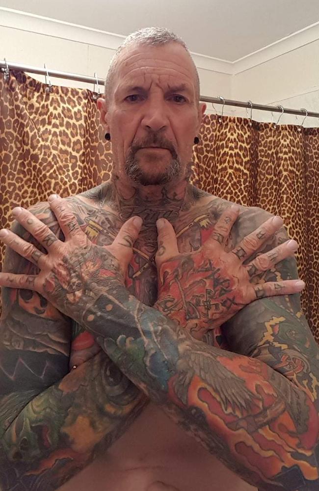 Ipswich North bikie Glenn Trevor Statham, 65, a confirmed member of Odin's Warriors Motorcycle Club, a designated OMCG. Picture: Facebook