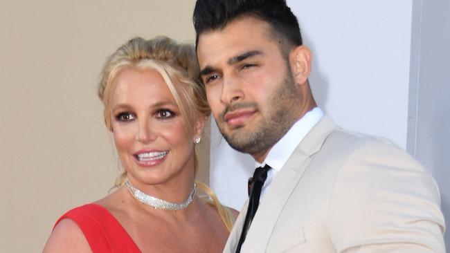 Britney recently became engaged to partner Sam Asghari. Picture: VALERIE MACON / AFP