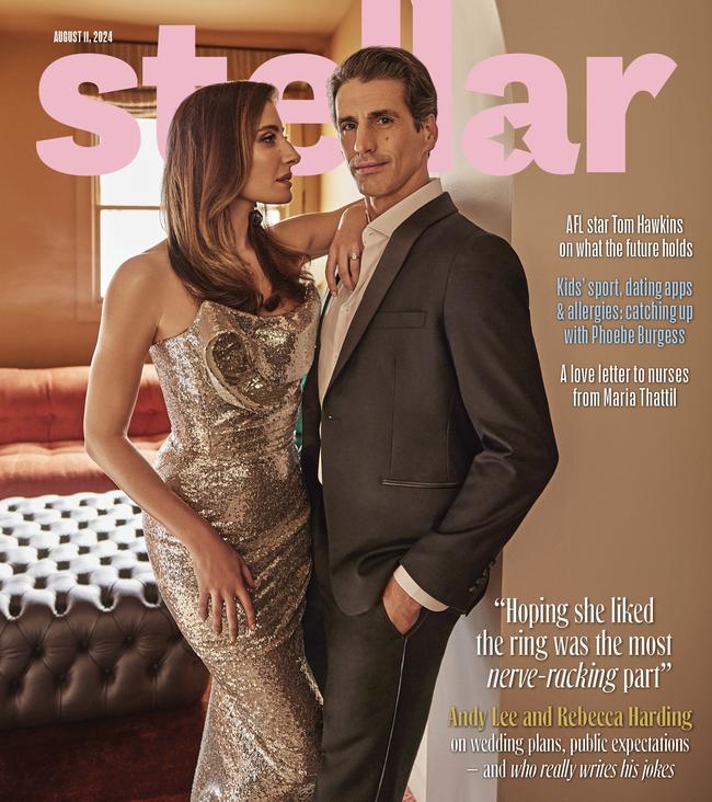 See the full cover shoot with Bec Harding and Andy Lee in Stellar on Sunday.